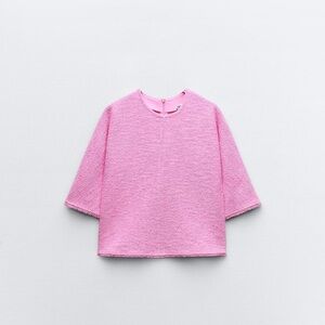 Jacquard Top Zara New